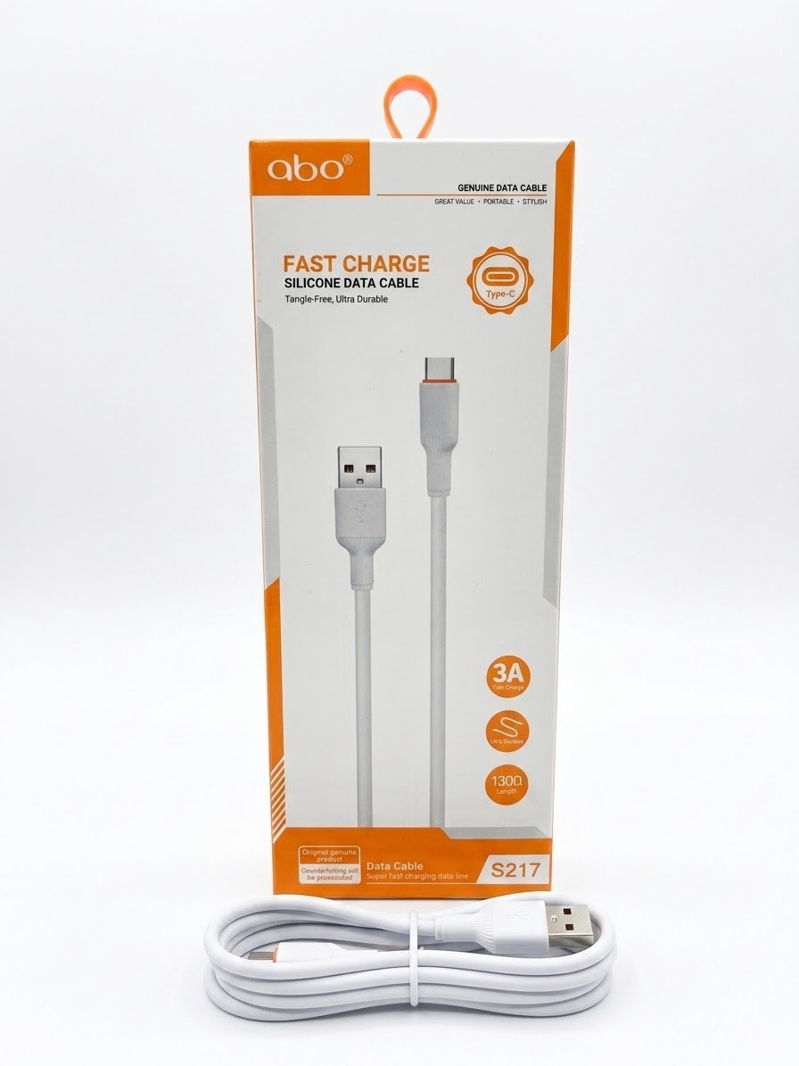 Abo Fast Charge Silicone Data Cable (Type-C)