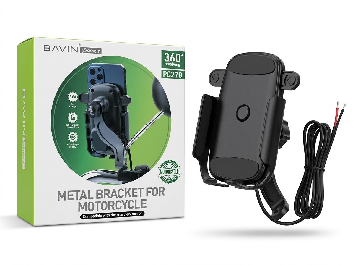BAVIN PC279 Metal Bracket for Motorcycle
