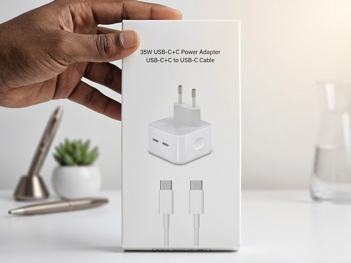 35W USB-C+C Power Adapter
