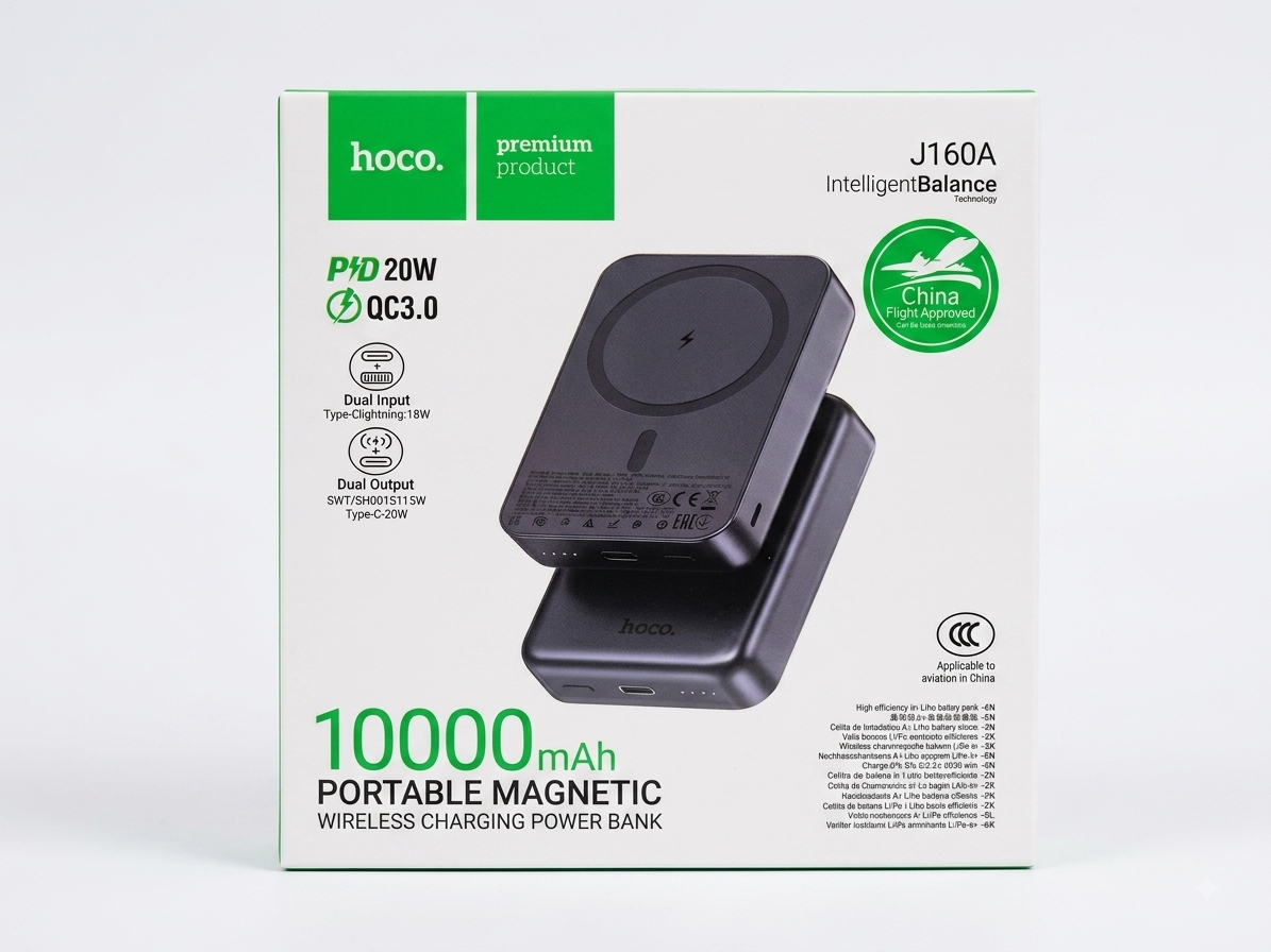 HOCO J160A Magnetic Power Bank