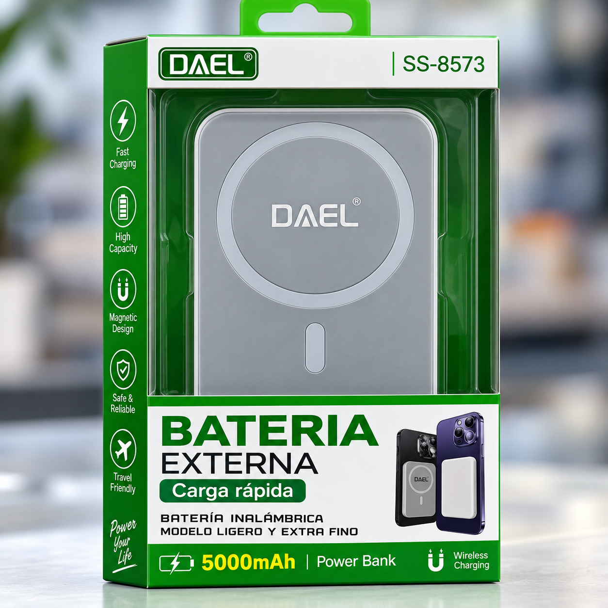 DAEL SS-8573 Wireless Power Bank
