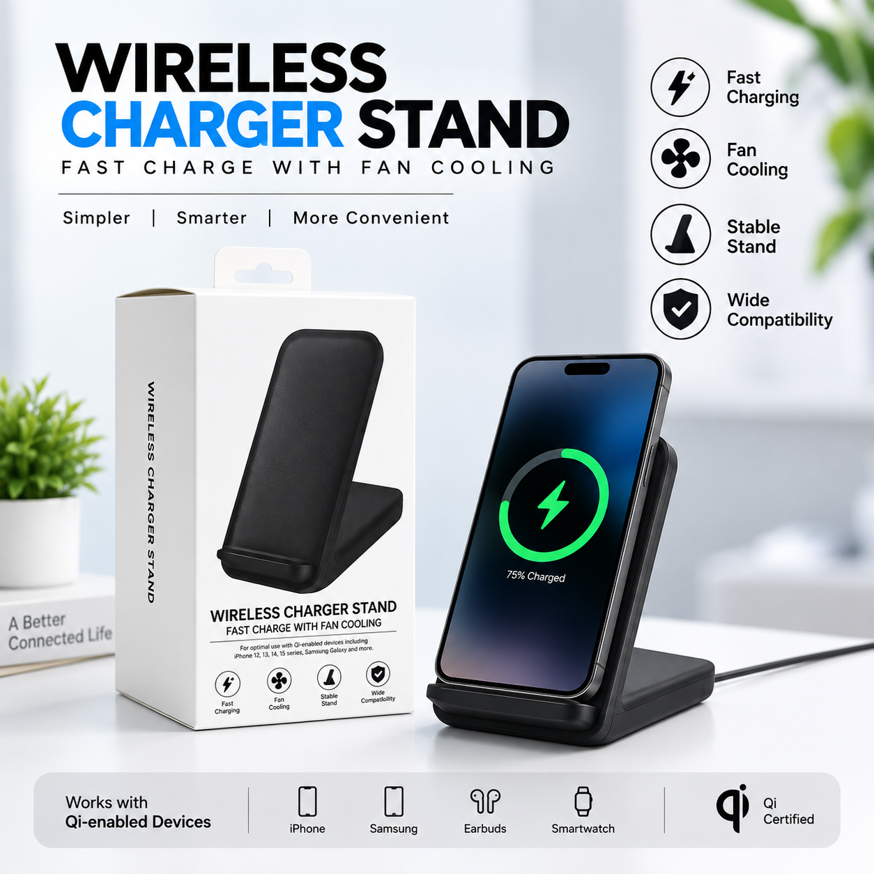 Wireless Charger Stand